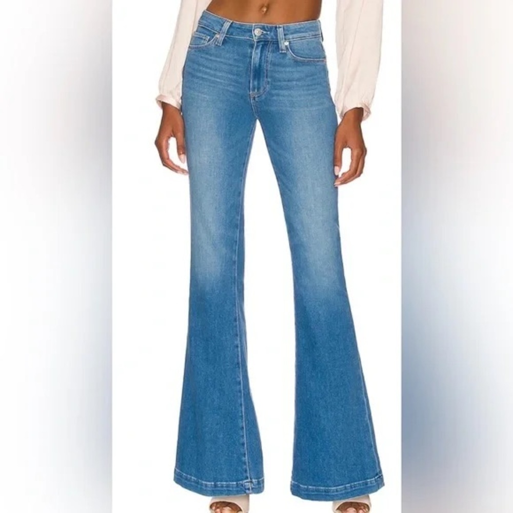 Paige Genevieve Modern High Rise Flare / Rollergirl